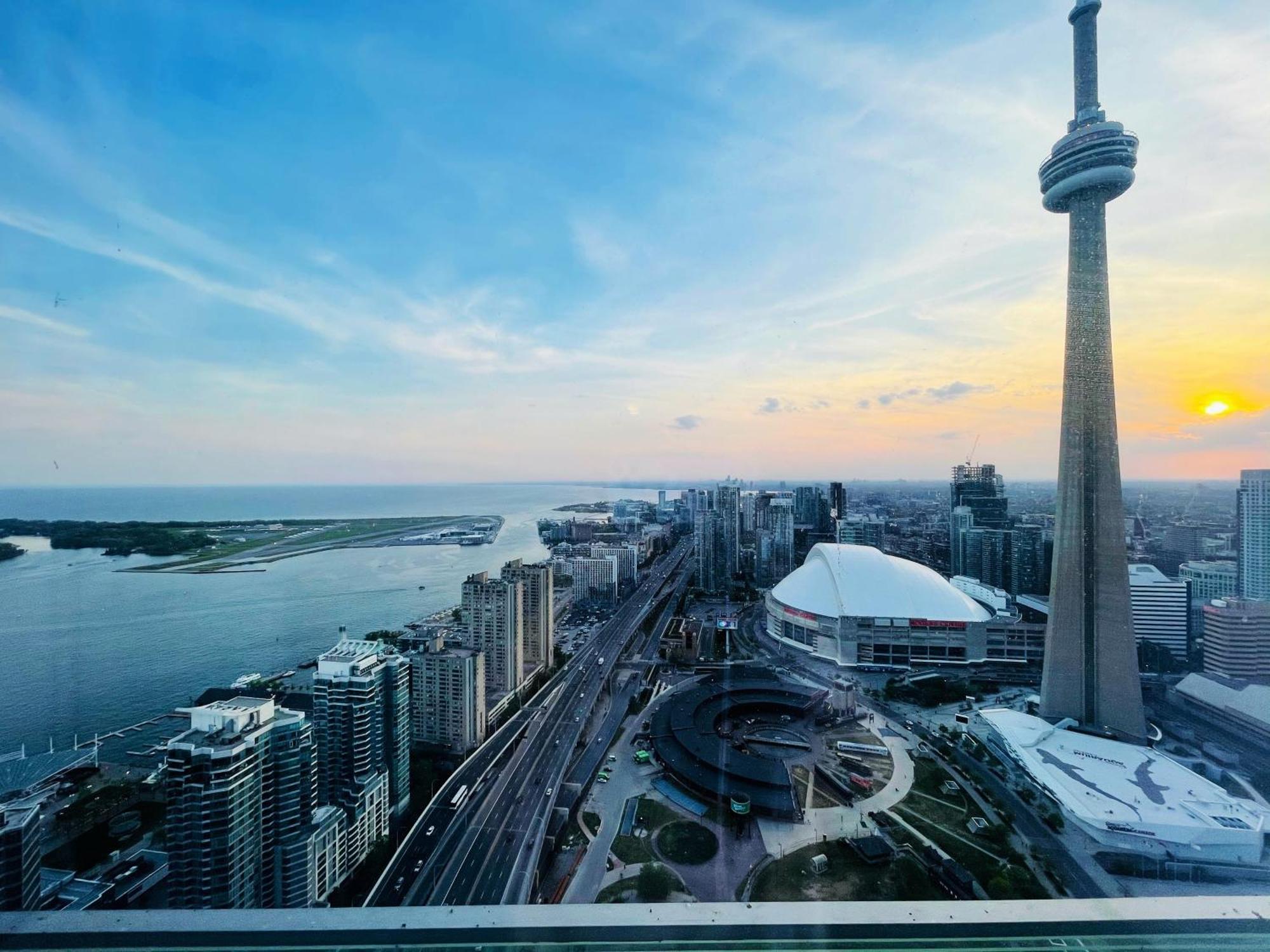 New Superior Lakeview Luxury Top Floor 3-Bedroom Suite On 48Th Floor Toronto Exterior foto